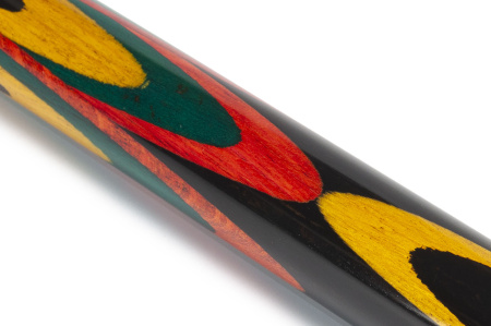 Кий Цветок 6 лучей, Эбен, Лимонник, Падук, Карельская береза, Граб (Г. Баринов)