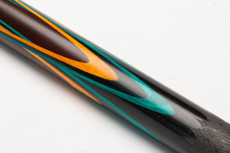 Кий Цветок, с гравировкой, Черный граб, Термограб, Граб (Б. Григорьев Туз)