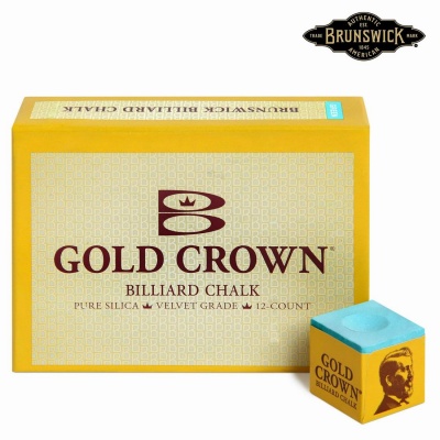 Мел Brunswick Gold Crown Green 12шт.