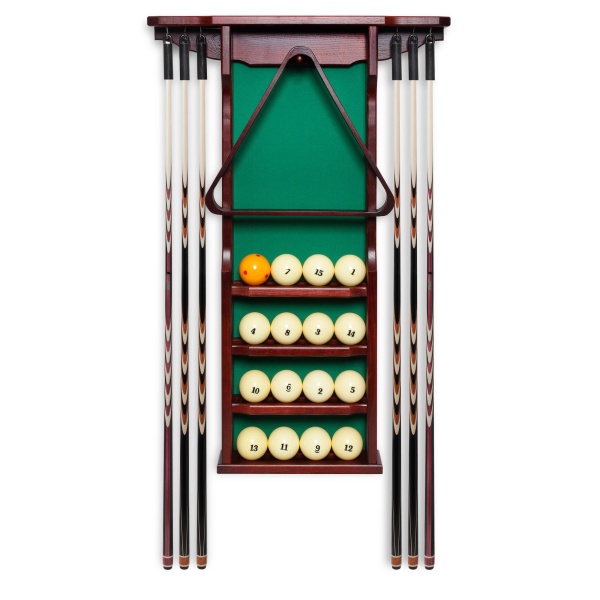 Киевница Олимп для 6 киев с подвесами (махагон)