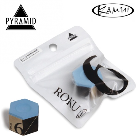 Мел Kamui Roku Pyramid Sky Blue 1шт. Мел Kamui Roku Pyramid Sky Blue 1шт.