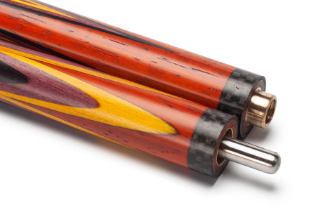 Кий Цветок 8 лучей, под напряжением, Падук, Лимонник, Амарант, Граб (Р. Тропин)