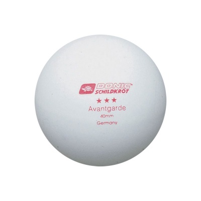 Мячики для настольного тенниса DONIC AVANTGARDE 3, 6 шт, белый 1