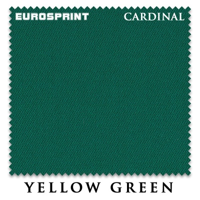 Сукно Eurosprint Cardinal 198см комплект 12фт (5м) Yellow Green