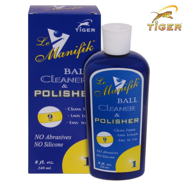 Средство для чистки шаров Tiger Le Manifik Ball Cleaner 240мл Средство для чистки шаров Tiger Le Manifik Ball Cleaner 240мл