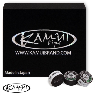 Наклейка для кия Kamui Snooker Black 11мм Medium/Hard