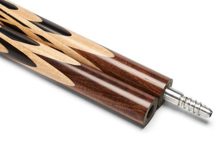 Кий Корона, с удлинителем, Макасар, Палисандр, Граб (Ю. Михеев)