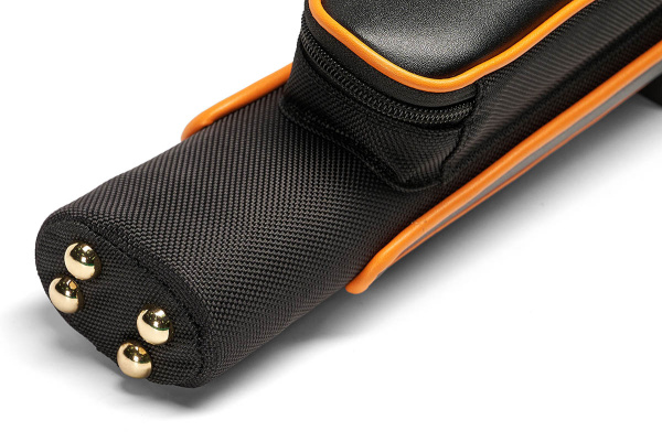 Тубус Brizar Romb 1х1, черный/оранжевый