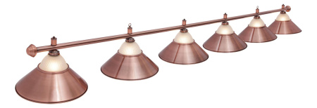 Светильник Fortuna Alison Red Bronze 6 плафонов