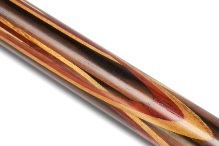 Кий Цветок 4 луча, Пламенный эбен, Падук, Лимонник, Граб (Т. Ачба)