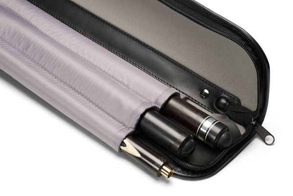 Чехол Галактика кроко 1x1, ручная работа, натуральная кожа, черный