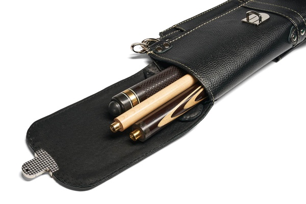 Чехол Меписашвили Колчан 3-х составной, ручная работа, натуральная кожа, черный