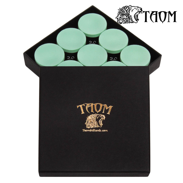 Мел Taom Chalk Snooker 2.0 Green 9шт.