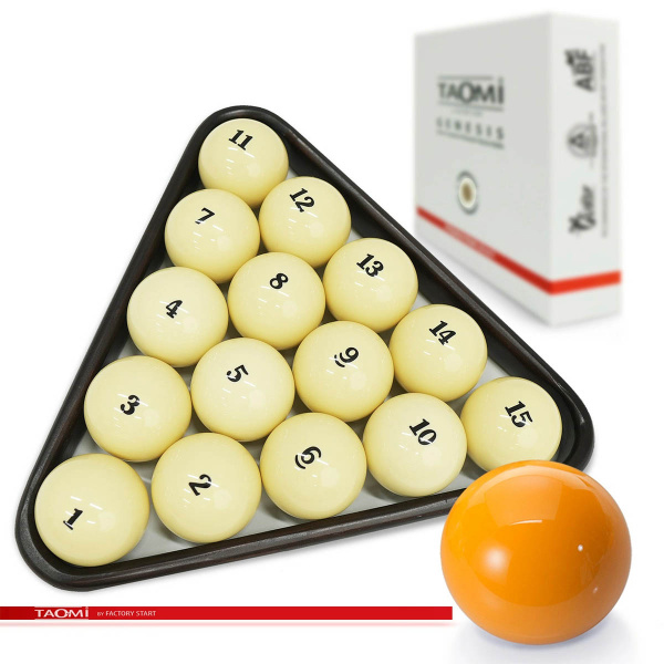 Шары Tao-mi Genesis 68мм желтый биток