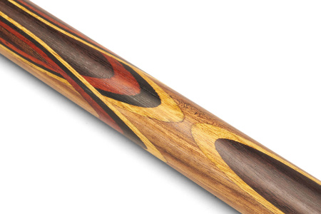 Кий Цветок, напряженный запил, с удлинителем, Овенкол, Палисандр, Граб (А. Вараксин)