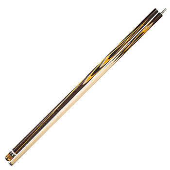 Кий Ассиметричный Тюльпан, с удлинителем, Венге, Эбен, Желтый граб, Хурма, Граб (А. Попов)