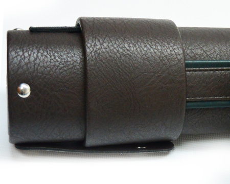 Тубус Mercury-CLUB с карманом, коричневый/зеленый