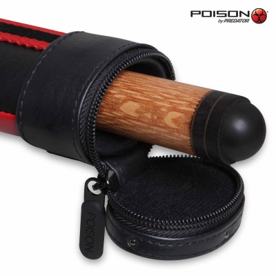 Тубус Poison Armor Velcro 1PC красный/черный