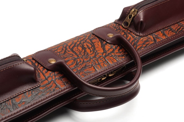 Чехол Галактика экзотик 1x1, ручная работа, натуральная кожа, коричневый