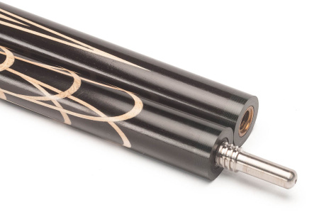 Кий Паутинка, с гравировкой, Черный граб, Граб (С. Каюков)