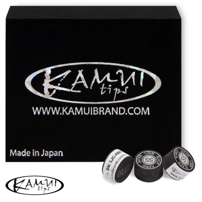 Наклейка для кия Kamui Black 12мм Super Soft