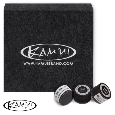 Наклейка для кия Kamui Clear Black 13мм Hard