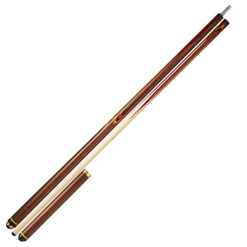 Кий Цветок, напряженный запил, с удлинителем, Овенкол, Палисандр, Оранжевый граб, Падук, Черный граб, Граб (А. Вараксин)