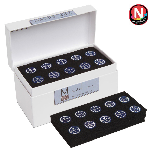 Наклейка для кия Navigator Alpha 14мм Medium 1шт.