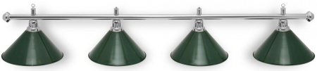 Светильник Fortuna Prestige Silver Green 4 плафона