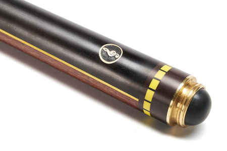 Кий Цветок, напряженный запил, с удлинителем, Лайсвуд, Черный граб, Желтый граб, Падук, Граб (А. Вараксин)