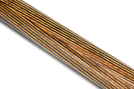 Кий Классика Элит 31 запил с гравировкой, Пламенный эбен, Эбен, Лимонник, Граб (Р. Королев)