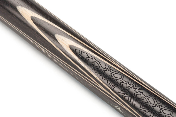 Кий Обратный Цветок, с удлинителем, Эбен, Граб (Д. Терзян)