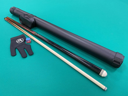 Кий Цветок 8 лучей, Пламенный эбен, Граб (Поповские кии)