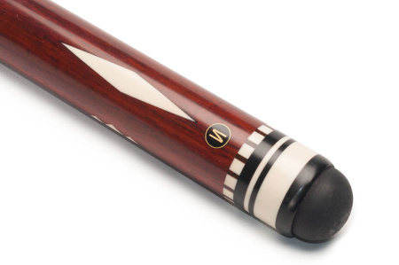 Кий Корона 4-х перьевая 3/4, с инкрустацией, Падук, Граб (И. Ариванюк)