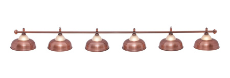 Светильник Fortuna Crown Red Bronze 6 плафонов