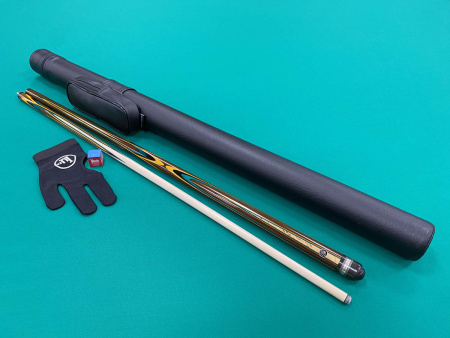 Кий Цветок 8 лучей, под напряжением, Палисандр, Лимонник, Граб (Р. Тропин)