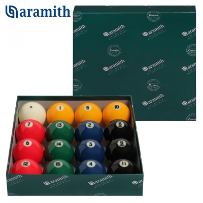 Шары Aramith Premier Pyramid Colour 68мм
