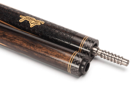 Кий Классика 3/4, с удлинителем, в тубусе, Красный эбен, Эбен, Лунный эбен, Граб (Д. Терзян)