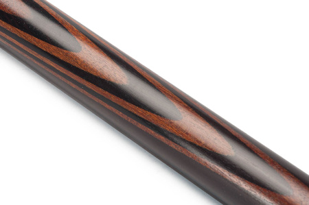 Кий Классика черный шафт, с гравировкой, Черный граб, Граб (С. Каюков)