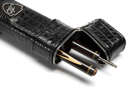 Кий Классика, с удлинителем, в тубусе, Эбен, Падук, Граб (Д. Терзян)