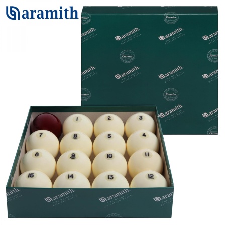 Шары Aramith Premier Pyramid 60,3мм красный биток Шары Aramith Premier Pyramid 60,3мм красный биток