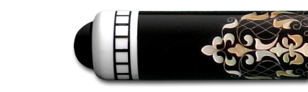 Кий Лувр Классика - Эбен, граб, серебро и перламутр (Р. Королев)