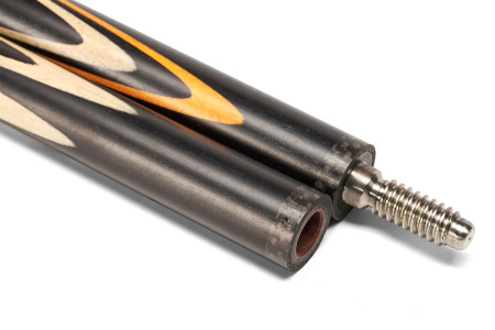 Кий Тюльпан, с гравировкой, Черный граб, Оранжевый граб, Граб (Б. Григорьев Туз)