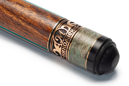 Кий Изумруд 2, Черный граб, Палисандр, Граб (М. Николаенко)