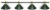 Светильник Fortuna Allgreen Luxe 4 плафона