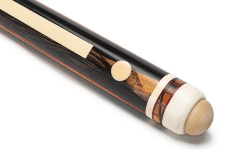 Кий Классика 16 запилов, Лунный эбен, Падук, Граб (В. Корнелев)