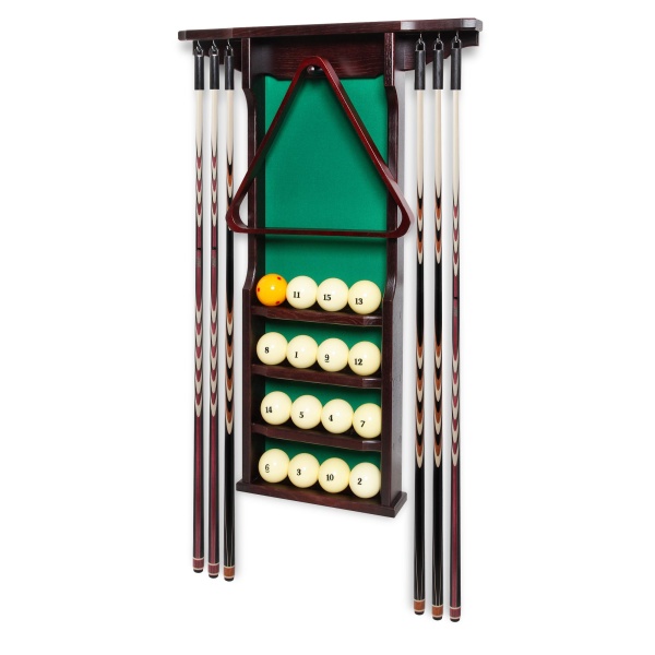 Киевница Олимп для 6 киев с подвесами (темно-коричневая)