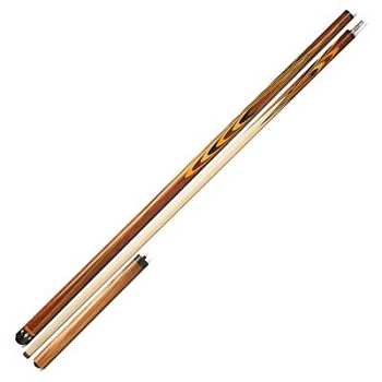 Кий Ассиметричный Тюльпан, с удлинителем, Мербау, Оранжевый граб, Черный граб, Граб (А. Попов)