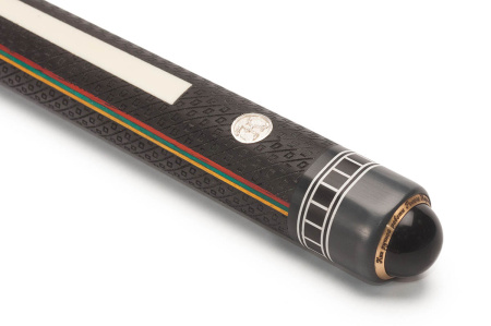 Кий Арбалет, с гравировкой, Эбен, Лимонник, Падук, Граб (Р. Королев)