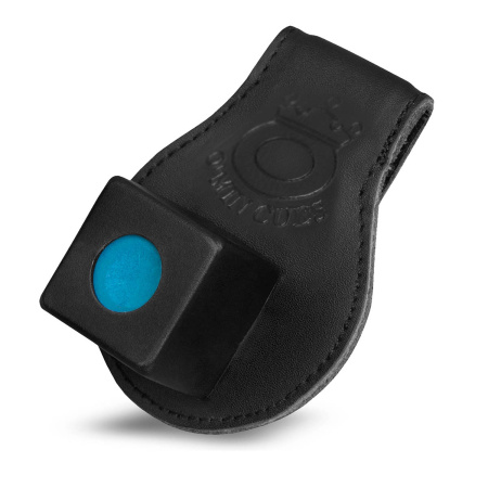 Держатель для мела SB08-054 кожаный, черный